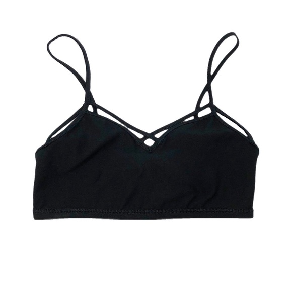 ✨NWT EXPRESS One Eleven Strappy Black Bralette XS - Picture 5 of 9